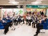 Fulham Brass Band at King's Mall, Hammersmith